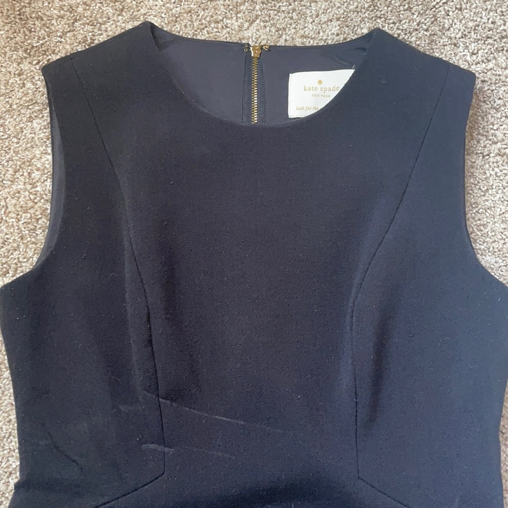 Kate Spade black sheath dress